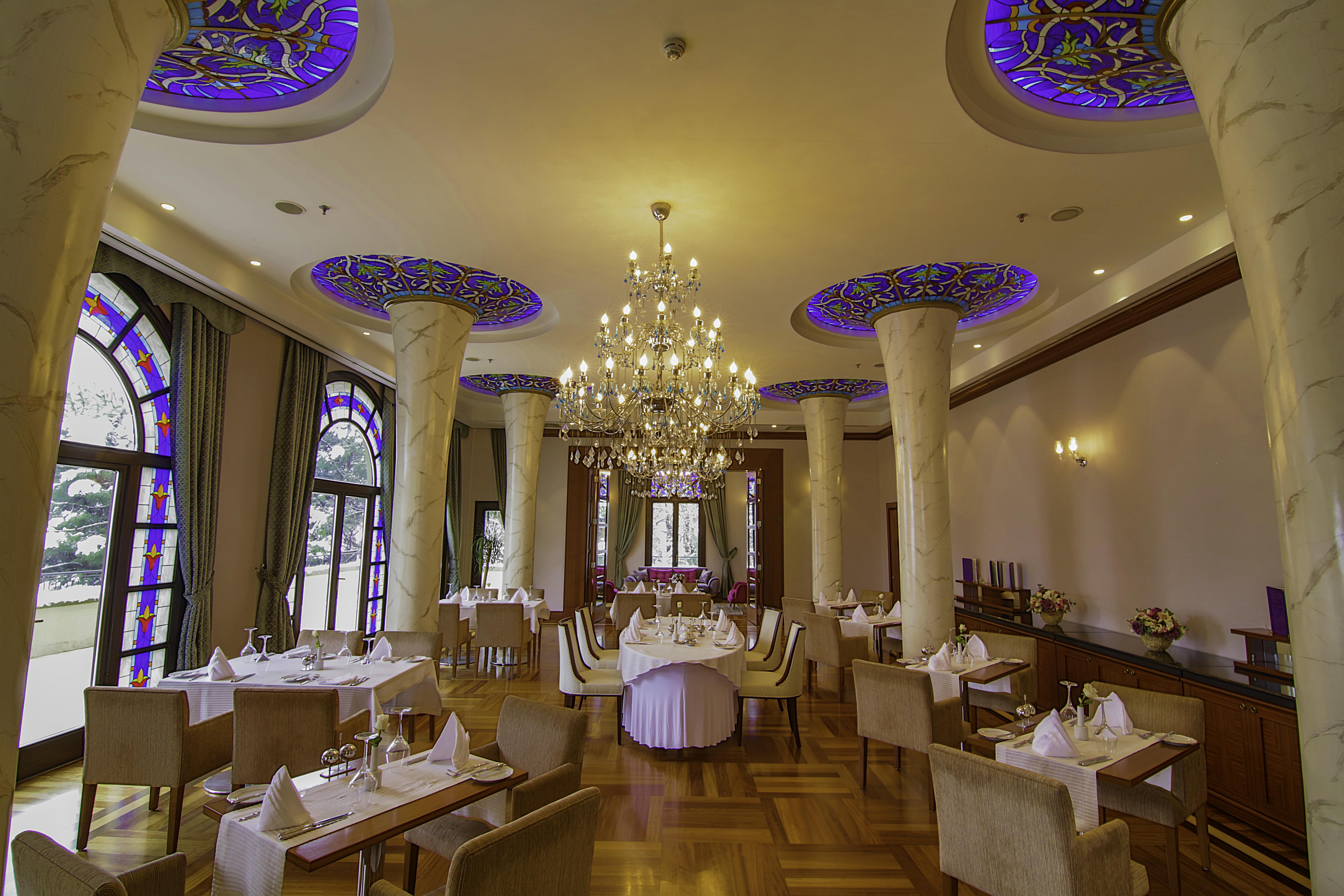 Hotel Celik Palas Convention Center & Thermal Spa Бурса Екстериор снимка The restaurant